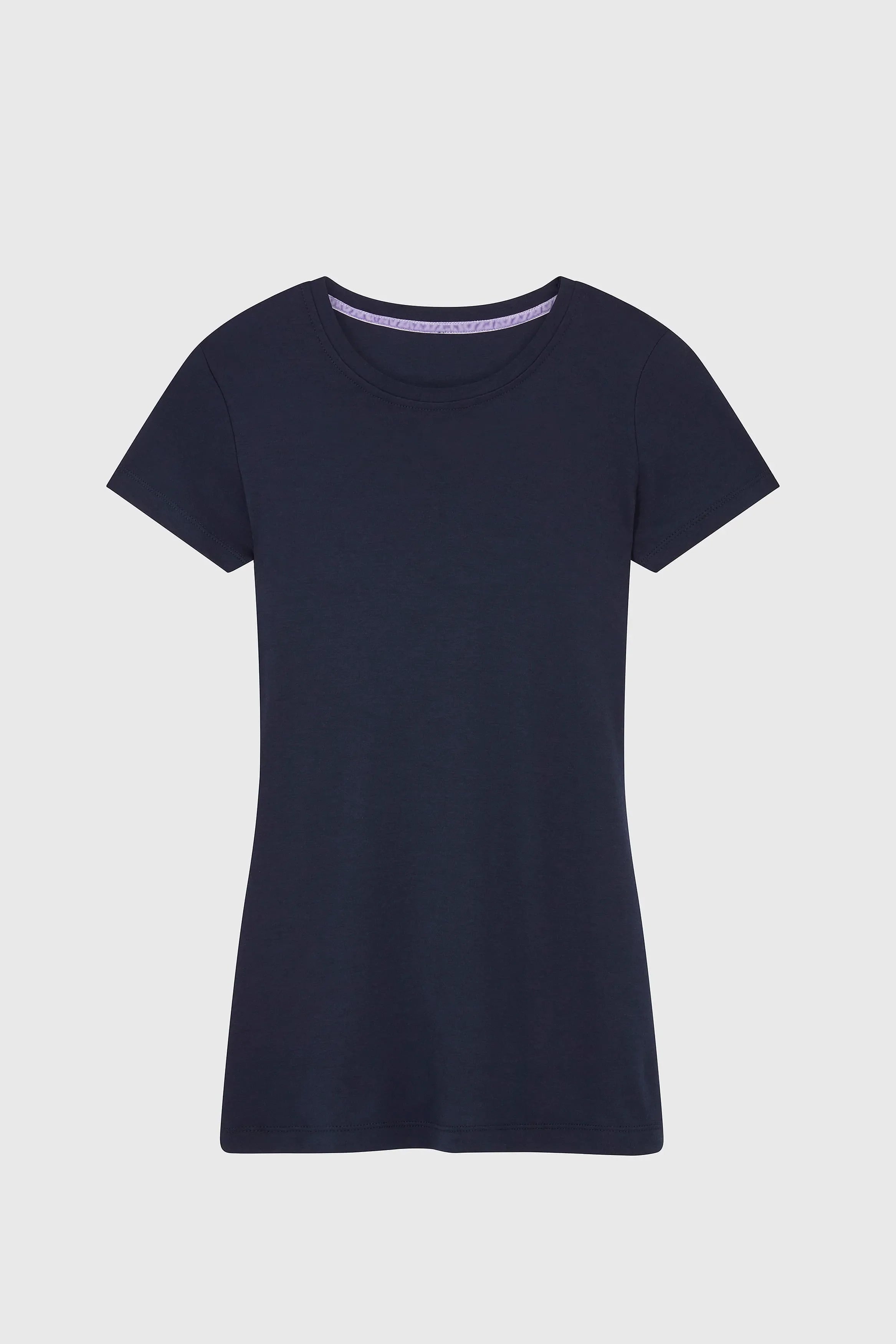 Short Sleeve Crew Neck Cotton Modal Blend T-shirt